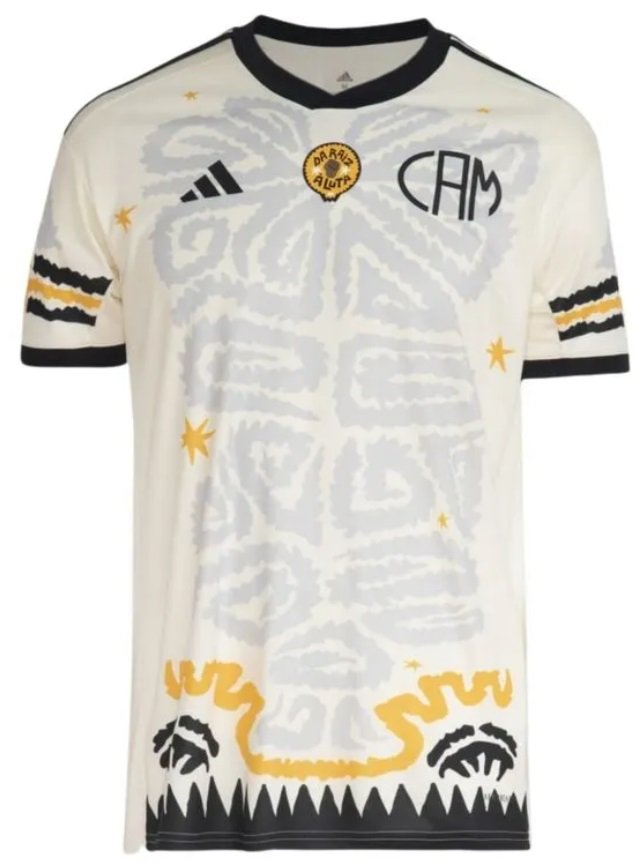 Camisa Atletico Mineiro 2023 Adidas oficial Consciencia Negra